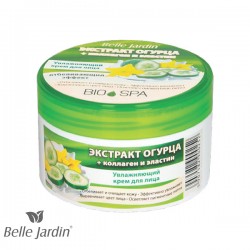 BIO SPA - Krema za hidriranje lica i tela sa krastavcem, kolagenom i elastinom 200ml