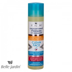 CLEAN FACE - Antibakterijski salicilni tonik sa ekstraktom Rusa trave, protiv akni i mitisera 150ml