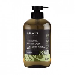 ECOLATIER Urban - Višenamenski tečni sapun za pranje sudova i ruku LIMUNSKA TRAVA 600ml
