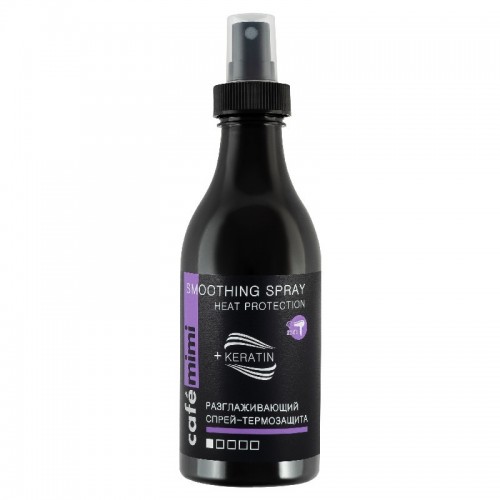 Zaglađujući sprej sa efektom zaštite od toplote Café Mimi 250ml