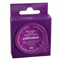 Gel maska za lice CAFÉ MIMI (ekspres, obnavljajuća) 15ml