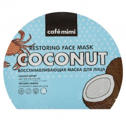 Sheet maska za lice CAFÉ MIMI (obnavljajuća) 22g