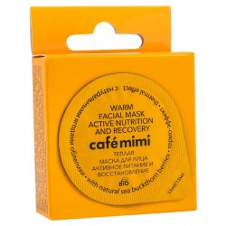 Gel maska za lice CAFÉ MIMI (efekat zagrevanja, aktivna ishrana i oporavak) 15ml