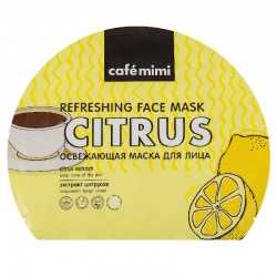 Sheet maska za lice CAFÉ MIMI (osvežavajuća) 22g