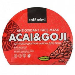 Sheet maska za lice CAFÉ MIMI (antioksidans) 22g