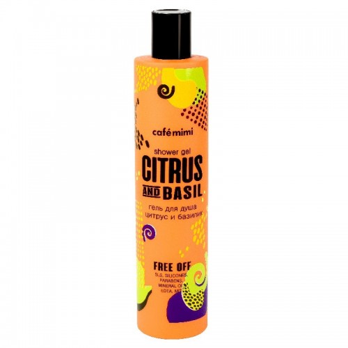 Gel za tuširanje "Citrus i bosiljak" Café Mimi 300ml