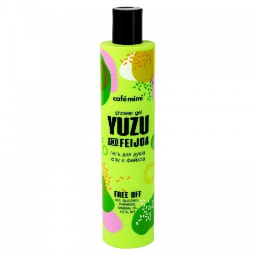 Gel za tuširanje "Yuzu i Feđoja" Café Mimi 330g