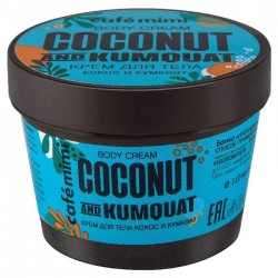 Krema za telo sa Kokosom i Kumquat biljkom Café Mimi 110ml