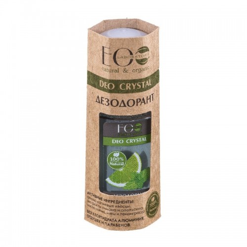 Dezodorans sa limunom, pomorandžom i limetom EO Laboratorie "Deo kristal" 50ml
