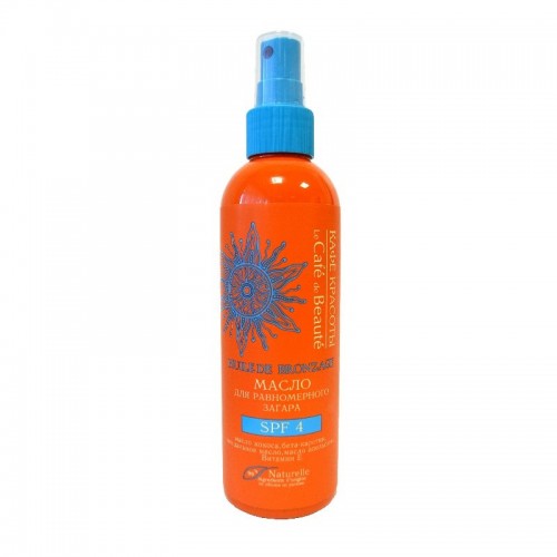 Kafe Krasoti - Ulje za preplanulost kože SPF 4 200ml