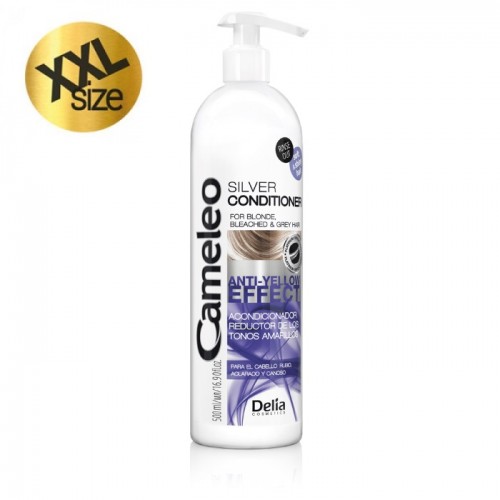 CAMELEO BB - ANTI-YELLOW EFFECT -  Balzam za plavu, blajhanu i sedu kosu - Silver XXL 500ml