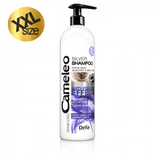 Šampon za plavu, blajhanu i sedu kosu CAMELEO BB ANTI-YELLOW EFFECT XXL 500ml