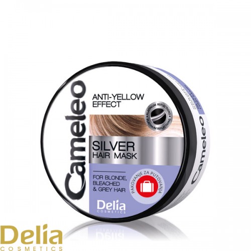 CAMELEO BB - ANTI-YELLOW EFFECT - Silver maska za plavu, blajhanu i sedu kosu 50ml