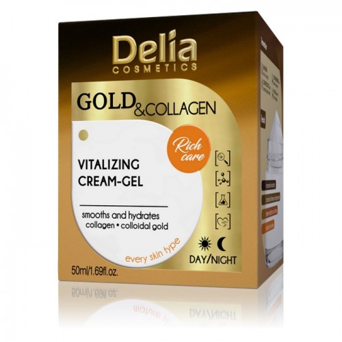 GOLD & COLLAGEN Vitalizujući krem gel 50ml