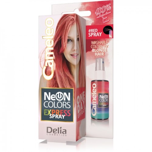 CAMELEO - NEON COLORS Crvena boja u spreju 55ml