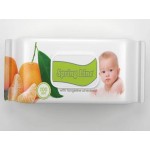 SPRING LINE - Vlažne maramice sa uljem mandarine - sa poklopcem