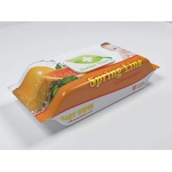 SPRING LINE - Vlažne maramice sa ekstraktom grejpfruta sa poklopcem