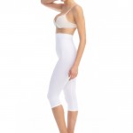 MASSAGE Fitness pantalonice ispod kolena sa dubokim strukom - Art.123