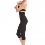 MASSAGE Fitness pantalonice ispod kolena sa dubokim strukom - Art.123