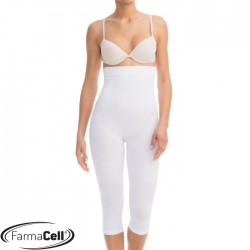 MASSAGE & SHAPE Fitness pantalonice ispod kolena sa dubokim strukom - Art.323
