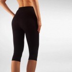 MASSAGE Fitness pantalonice ispod kolena Classic SILVER - Art.522