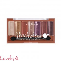 LOVELY MAKEUP - Paleta sa bojama - Peach Desire 