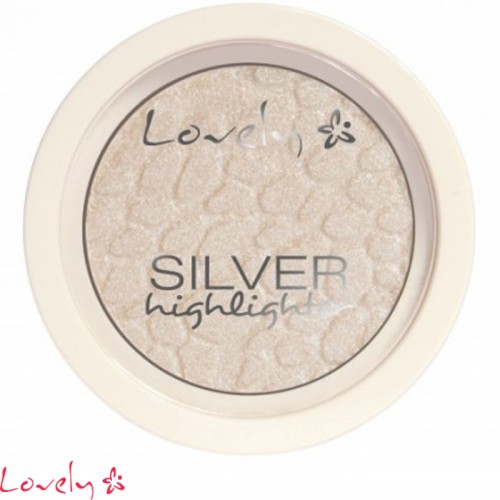 LOVELY MAKEUP - Srebrni hajlajter 