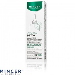 MINCER PHARMA OXIGEN DETOX N° 1504 - Krema za posvetljenje predela oko očiju i očnog kapka 15ml 